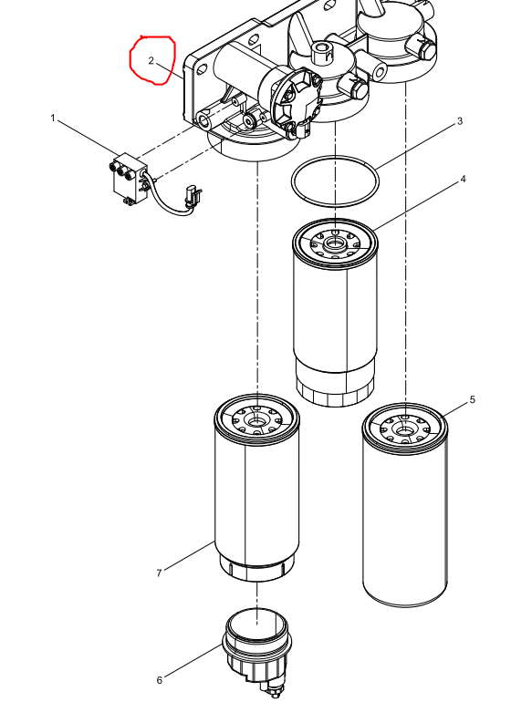 1000728430  Electrical Fuel Supply Pump Assembly OEM 2