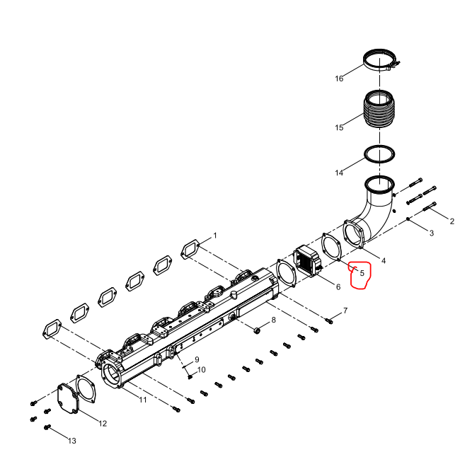 1000369255  Gasket OEM 5