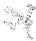1000556711  Turbocharger Oil Pipe Assembly  OEM 15