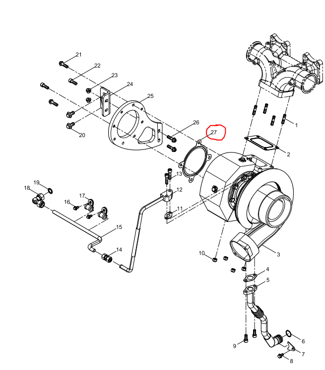 330210000028  Gasket OEM 27