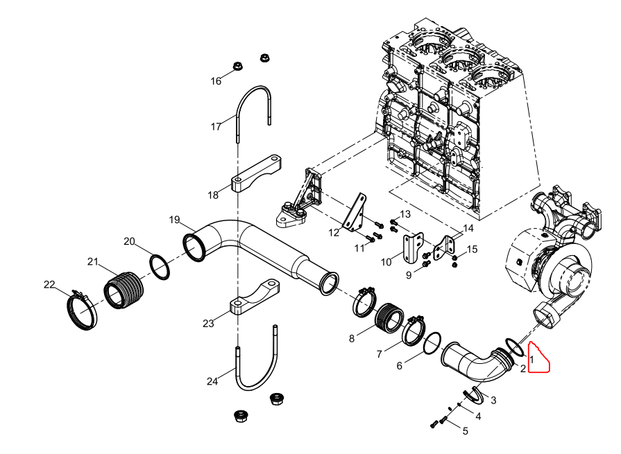 90017510076  O-ring OEM 1