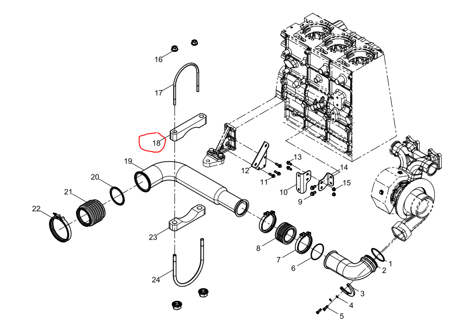 330208000303  Pad OEM 18