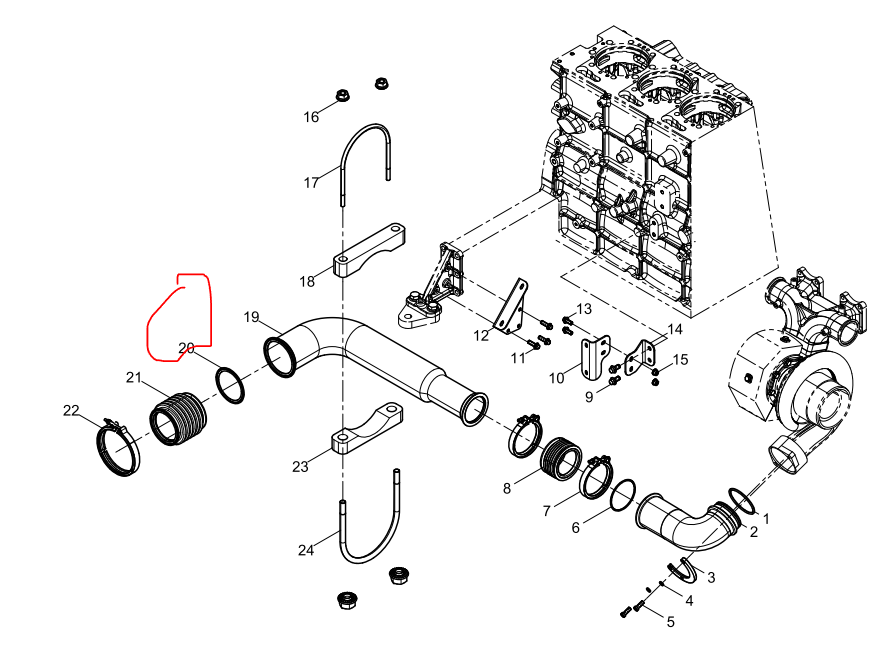 330208000306  Gasket OEM 20