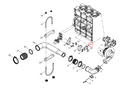 331008000478  Inter-cool Pipe Bracket OEM 14
