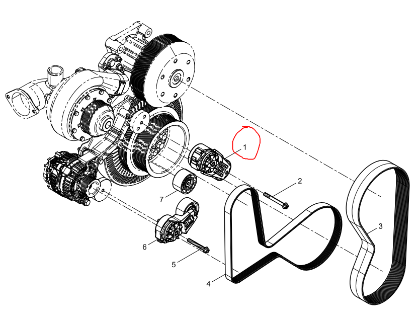 X6231.186W  Automatic Tensioner    OEM 1