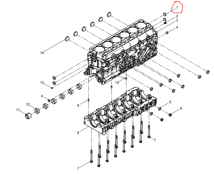 612600013581  Bowl Plug OEM  1