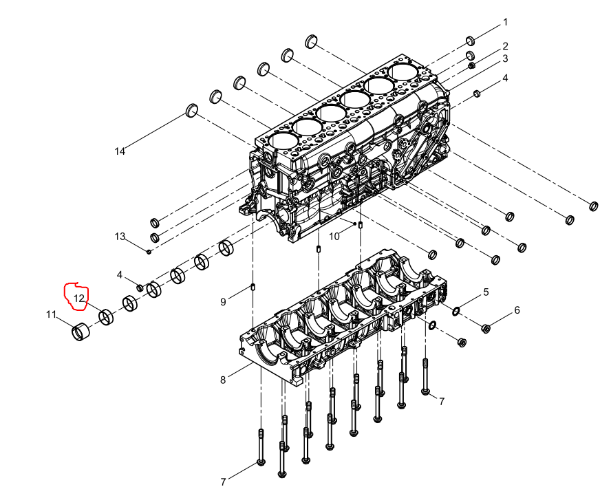 61560010029  Camshaft Bush OEM  12