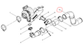 612700120004  Inter-cooler Air Pipe Assembly    OEM 14