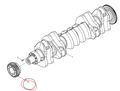 612630020006  Crankshaft Timing Gear OEM 2