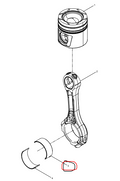 612600030069  Connecting Rod Upper Shell OEM 3