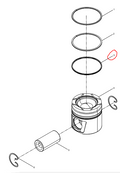 612700020007  Coil Spring Loaded Oil-control Ring OEM 3