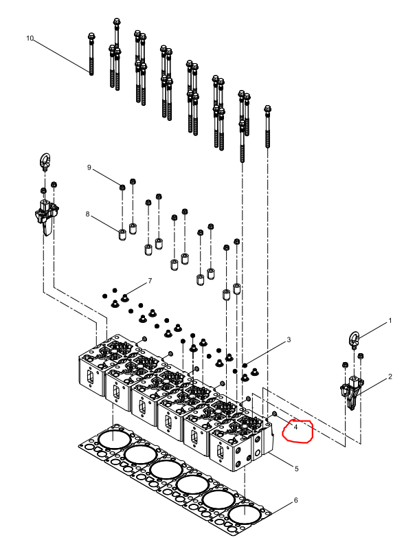 612600010718  Bowl Plug  OEM  4