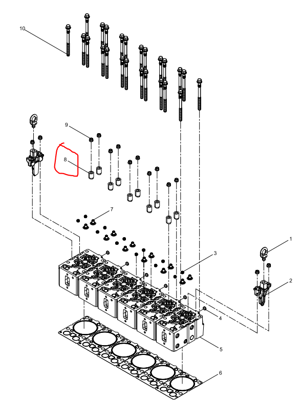 61200040023  Clamp OEM  8