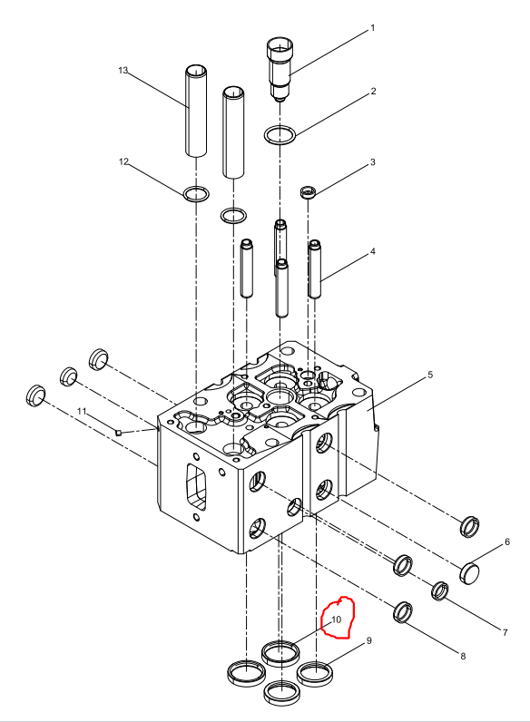 612630040075  Intake Valve Seat OEM  10
