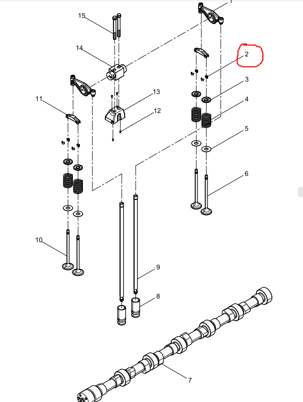612630050015  Valve Colle  OEM  2