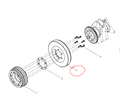 612700020013  Torsional Vibration Damper OEM  3