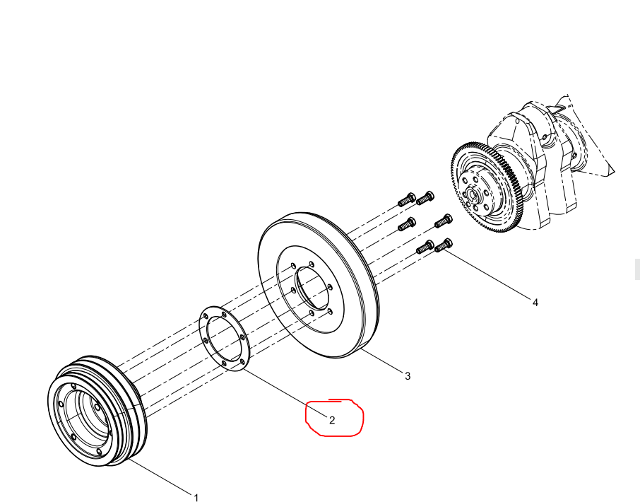 612630020015  Gasket OEM  2