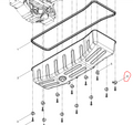 612630010420  Retainer of Oil Pan OEM  6