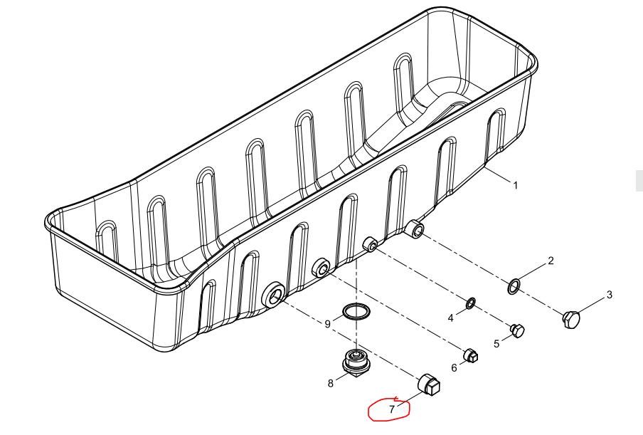 612600150274  Screw Plug OEM  7