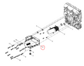 1001021162  Oil Cooler Cap Assembly OEM 5