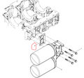 612630010660  Oil filter seat gasket OEM 3
