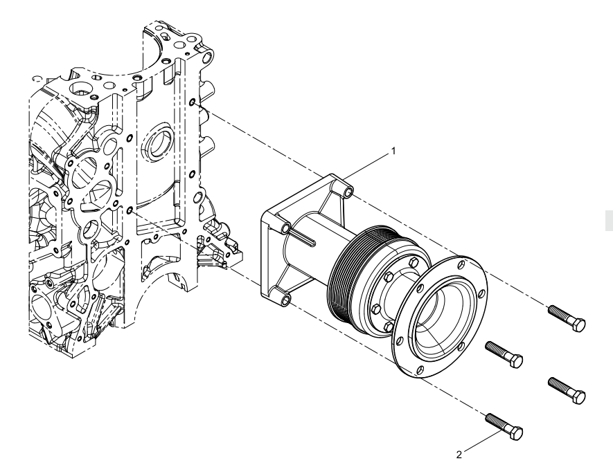 1001167781  Fan Bracket Assembly OEM  1