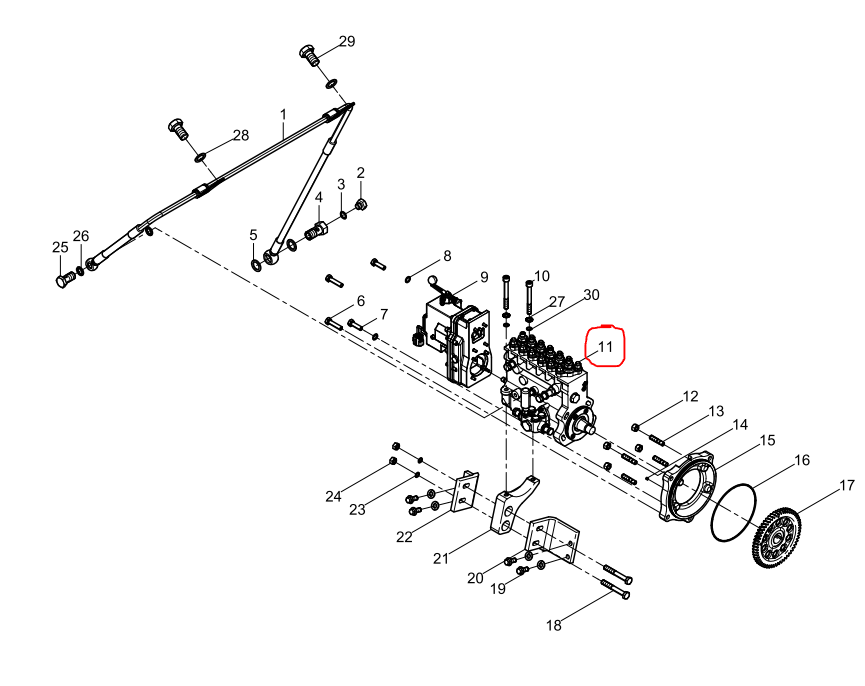 1000943171  Fuel Injection Pump OEM  11