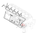 612700080007  Fuel-inlet Pipe Assembly OEM  2