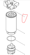 612600081321  Fuel Filter Seat OEM 1