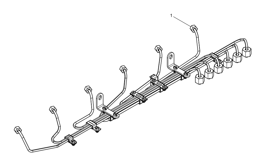 612600083014  High-pressure Fuel Pipe Assembly OEM 1