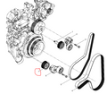 612630060838  Idle Wheel OEM 7