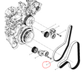 612630060057  Poly V Belt OEM 5
