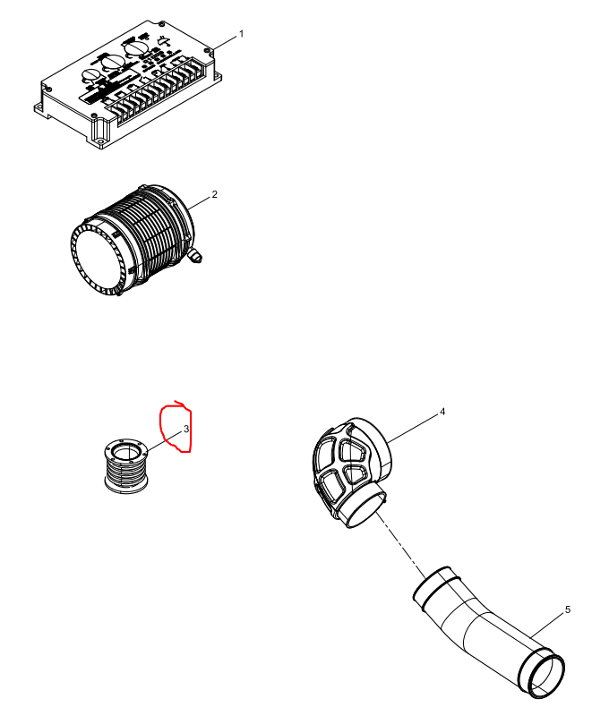 612700110042  Expansion Pipe OEM   3