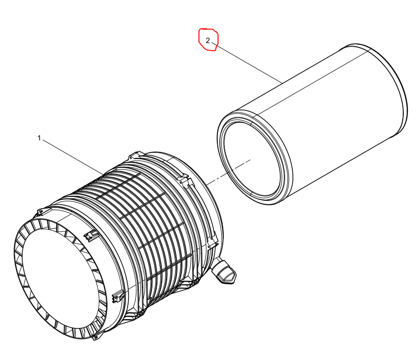 612600114890  Air Filter Element OEM   2
