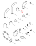 612600530125  Coolant Connecting Rubber Pipe ﻿ OEM   3