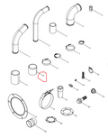 612600113993  Air Connecting Rubber Pipe ﻿ OEM   10