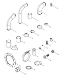 612630110734  Air Connecting Rubber Pipe ﻿ OEM   11